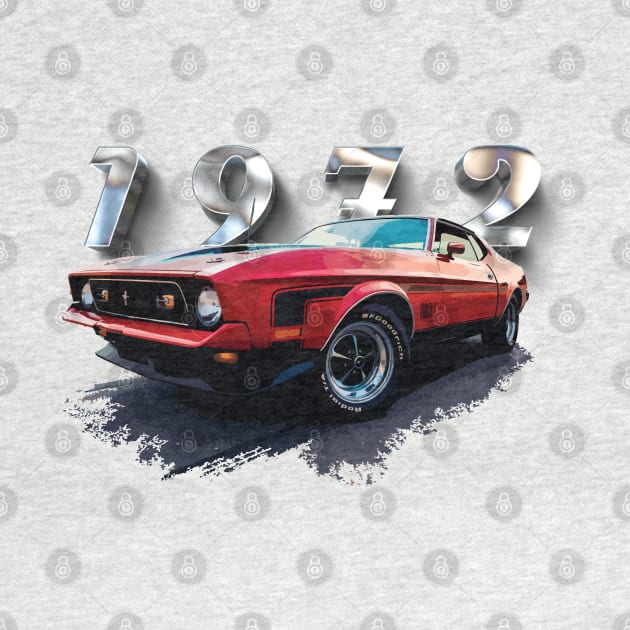 1972 Mustang Mach 1 by CamcoGraphics